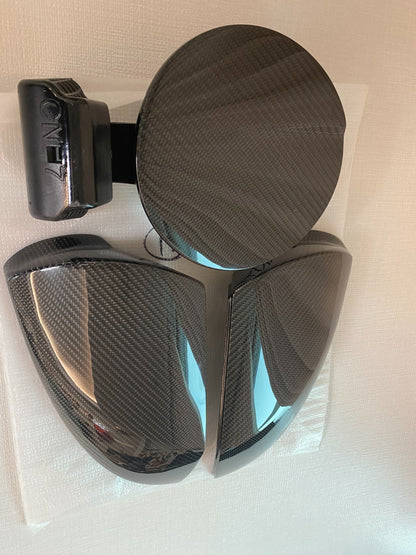 CF FUEL DOOR & CF MIRROR COVER for 2024 2025 2026 ELANTRA N (CN7) [FACELIFT]