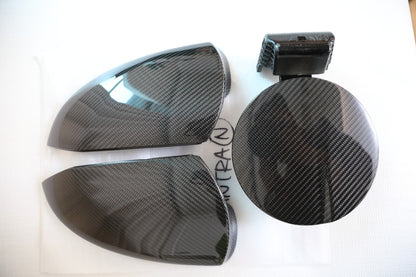 CF FUEL DOOR & CF MIRROR COVER for 24 25 26 ELANTRA N - FACELIFT