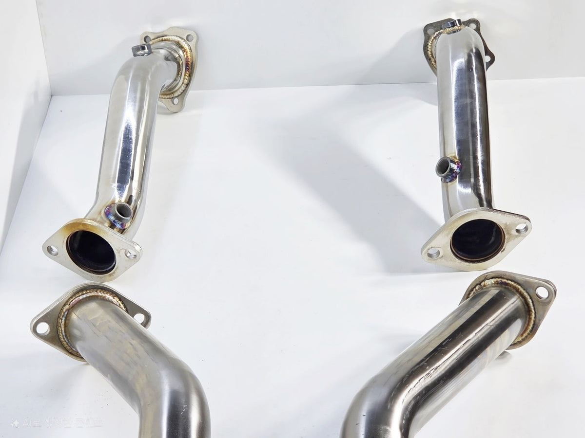 Primary & Secondary Exhaust Link Pipes G70 3.3T AWD - KDM, Performance Upgrade