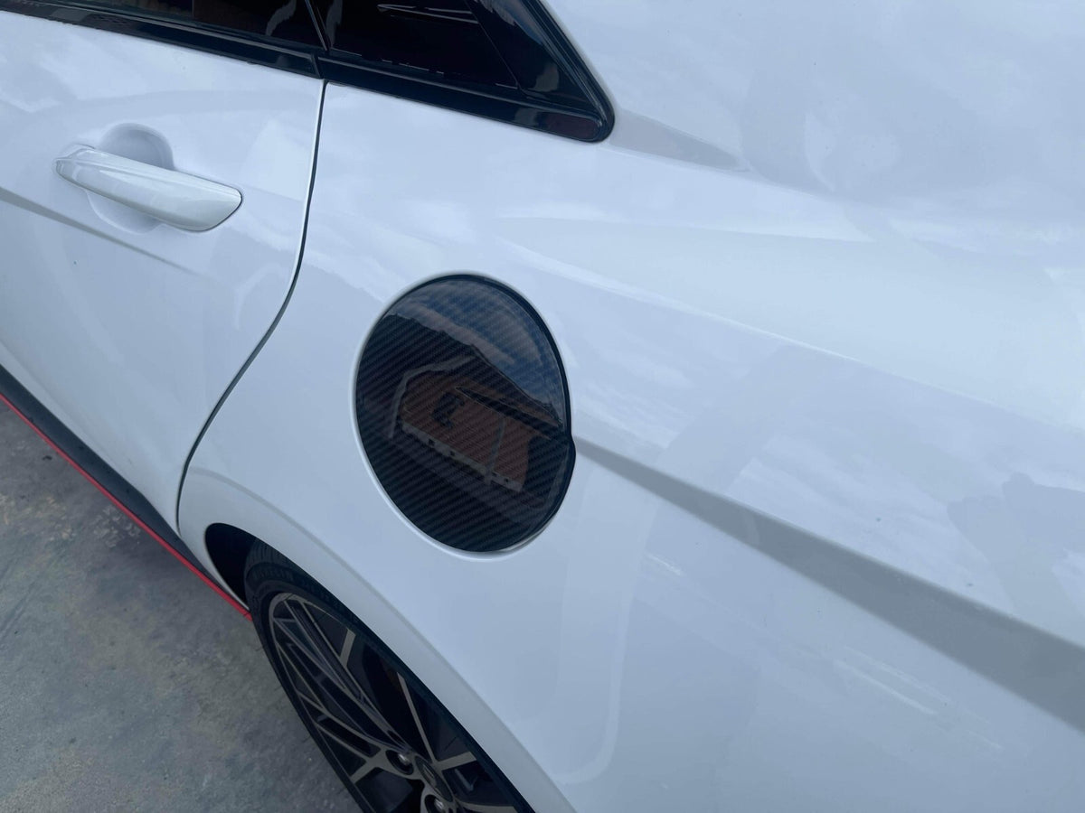 CF FUEL DOOR & CF MIRROR COVER for 24 25 26 ELANTRA N - FACELIFT