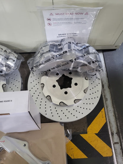 Front 8-Pot Big Brake Kit 405mm For Tesla Model 3 2017-2026 Performance Upgrade