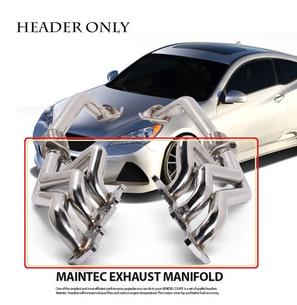 Hyundai Genesis Coupe 3.8L V6 Exhaust Manifold Headers Stainless Steel 10-16