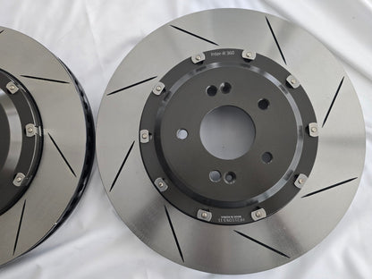 Lightweight 360x32mm Slotted Front Floating Brake Discs ELNATRA N- Pair KR