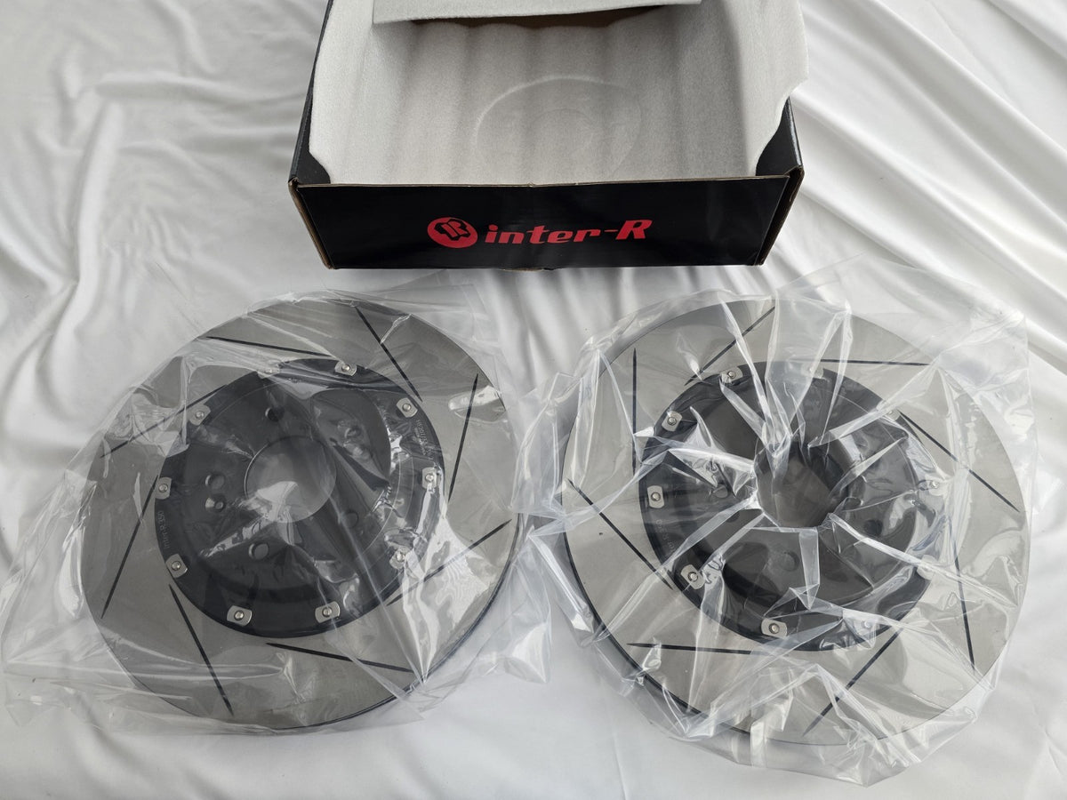 Lightweight 350mm Slotted Front Floating Brake Discs Genesis G70 - Pair KR