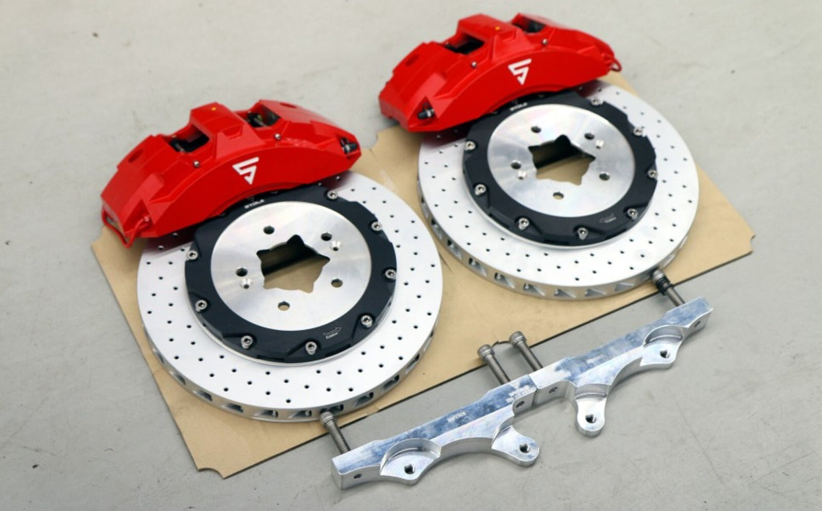 BIG BRAKE FRONT 6P 380×31 & REAR 4P 380×31 for BMW M3 F80 / M4 F82 F83 [STOLZ]
