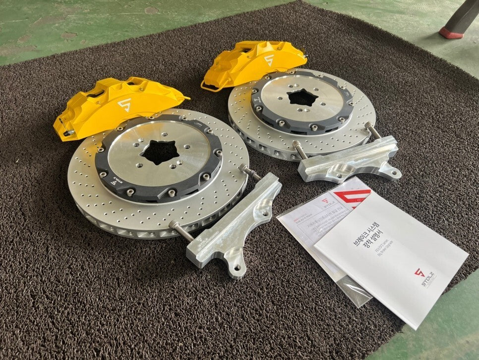 STOLZ FEX6 Big Brake Kit 6-Piston Front 380mm Drilled Rotor for IONIQ 5 & EV6