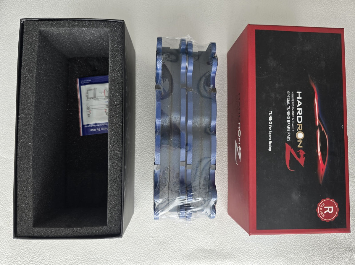 BRAKE PADS HARDRON ZR for FELLA 6P, NISSAN GT-R 6P, CTS-V 6P, MUSTANG BREMBO 6P