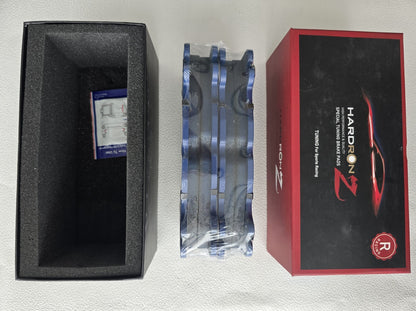 BRAKE PADS HARDRON ZR for FELLA 6P, NISSAN GT-R 6P, CTS-V 6P, MUSTANG BREMBO 6P