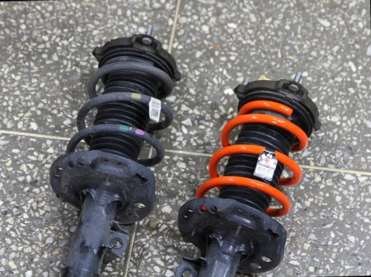 LOWERING SPRING F&R 4 Pieces (20mm, 0.8-inch) for ELANTRA N [Performance type]