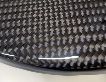 Real Carbon Fiber Gas Cap Fuel Door Cover for Hyundai Veloster N 19 20 21 22