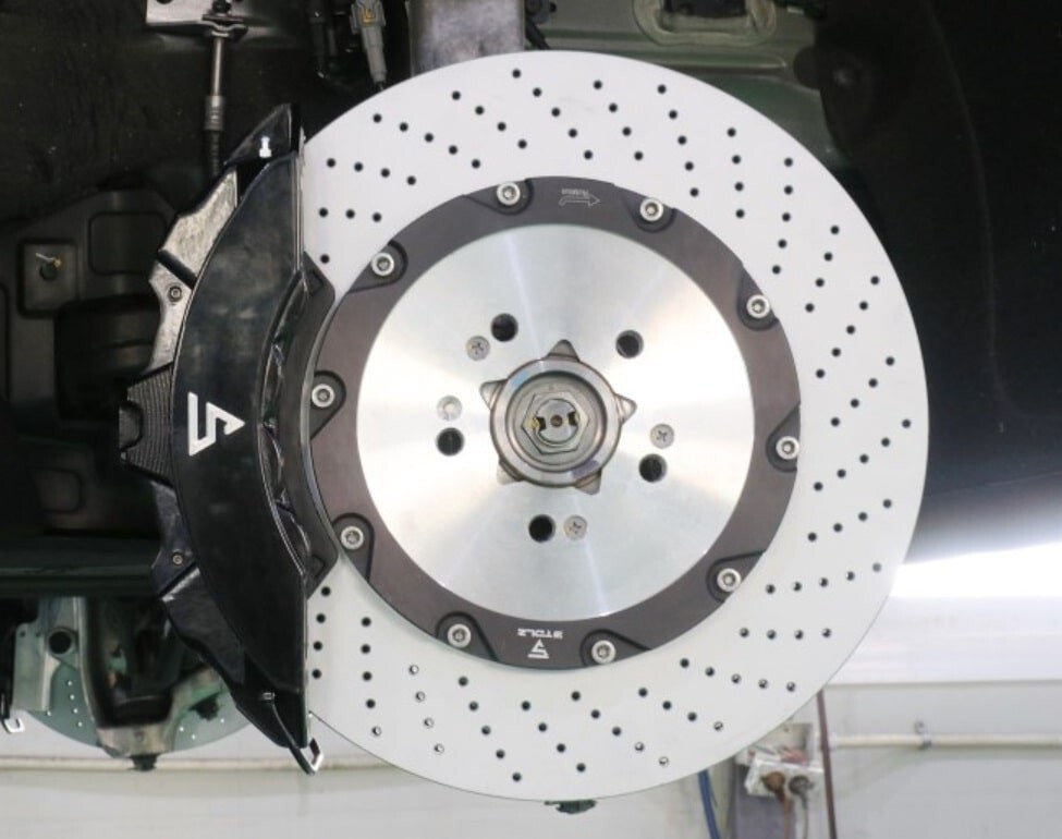 Front 8-Pot Big Brake Kit 405mm For Tesla Model 3 2017-2026 Performance Upgrade