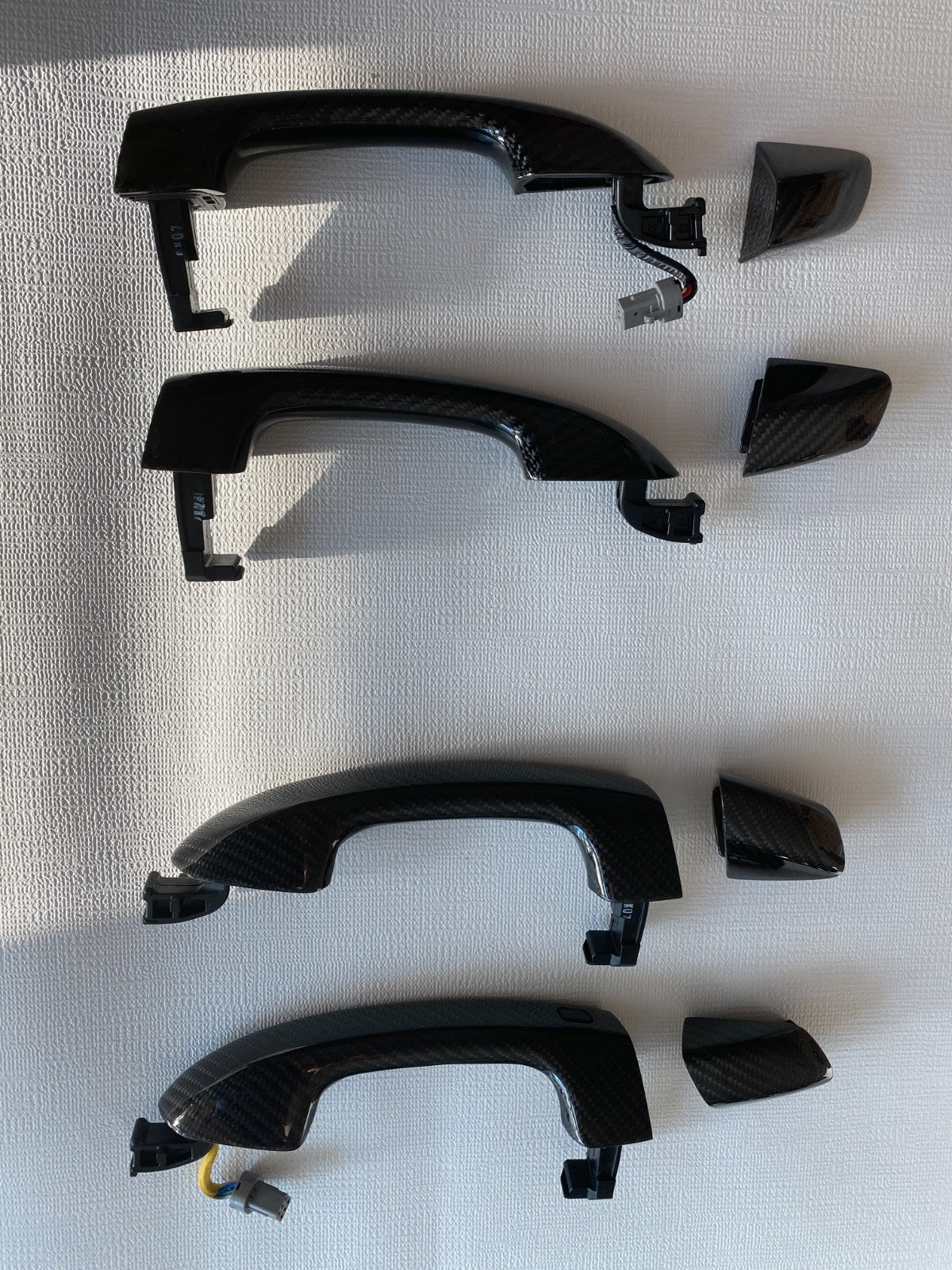 CF Door Handle Cover Set for Kia Stinger GT CK 2018-2023 8pcs - UK & AU version