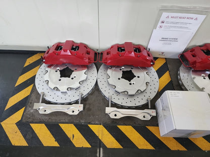 Full Big Brake Set 6-Pot Front 4-Pot Rear 350mm for BMW 1 Series F20 M135i M140i
