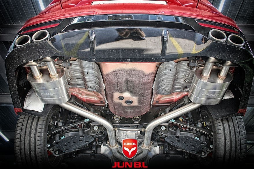 JUN B.L Racing Cat-Back Exhaust KIA Stinger 3.3T 2018-2021 GT GT1 GT2 Performanc