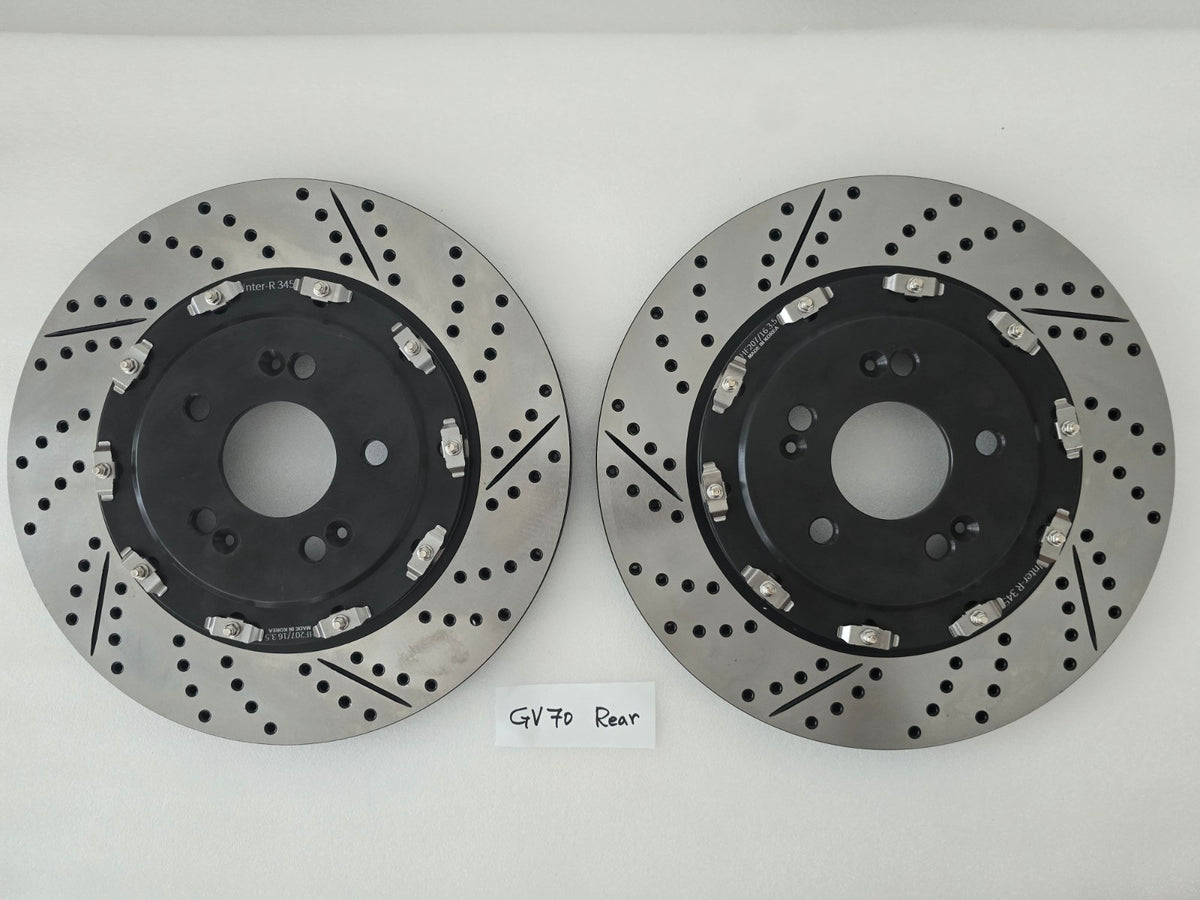 ROTOR REPLACEMENT FULL FLOATING FRONT (360×34) & REAR  (345×20) GENESIS GV70