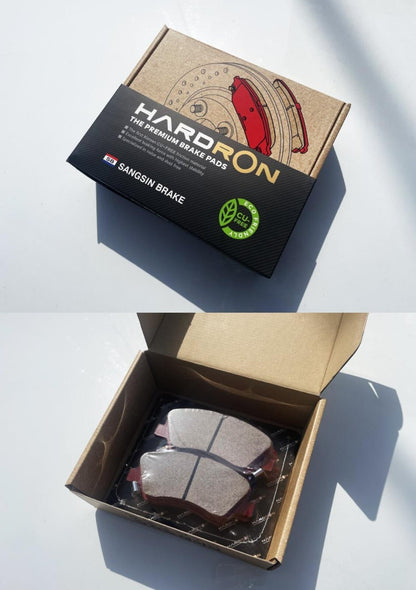 Sangsin HARDRON Brake Pads (Front & Rear) for STINGER 18" & G70 18" [Non-Brembo]