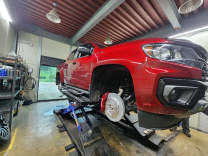 Front 8P 405mm Rear 4P 380mm Big Brake Kit (RG, 2012-2022) Chevy Colorado - KDM