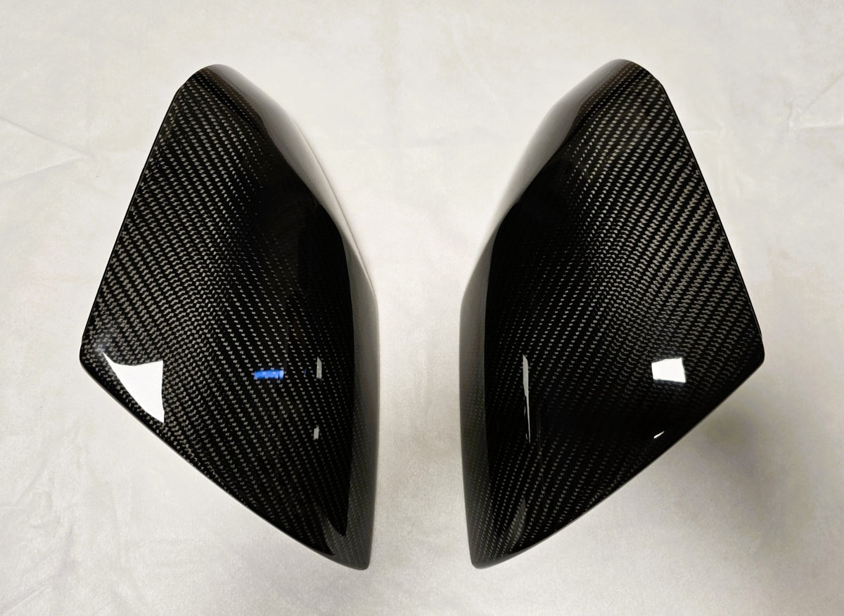 Real Carbon Fiber Mirror Covers Hyundai IONIQ 5N 2024-2026 Side Caps Pair Set