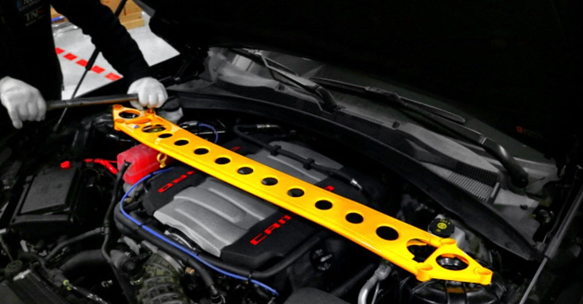STRUT TOWER BAR for 16 17 18 19 20 21 22 23 24 CAMARO 6G. [LUXON, SOUTH KOREA]