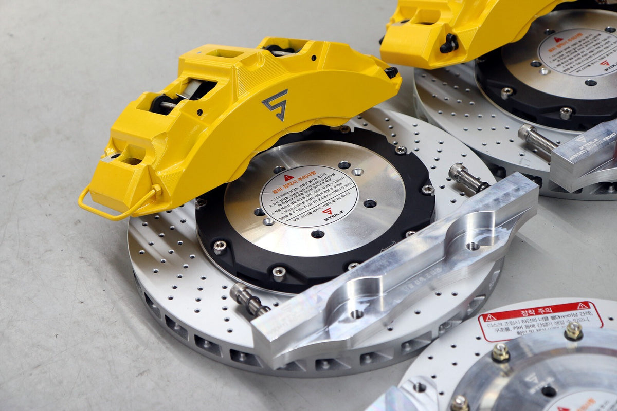 Stolz 8-Piston Front Brake Kit & 350mm Rear Rotor Upgrade for Hyundai Palisade