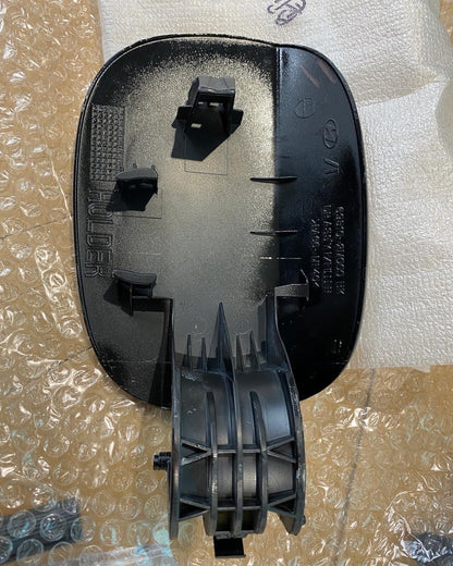 Real Carbon Fiber Gas Cap Fuel Door Cover for Hyundai Genesis Coupe
