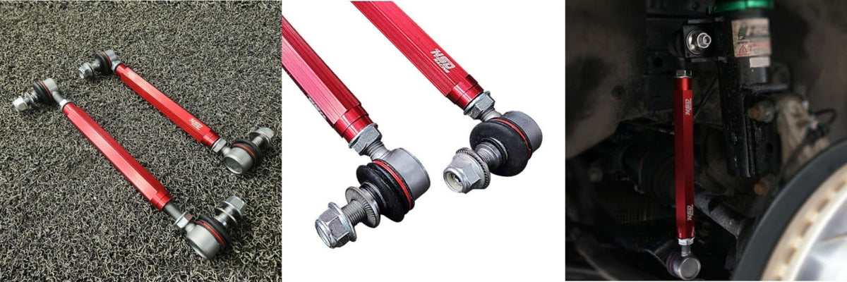 HSD Adjustable Stabilizer End Links for Improved Ride Front/Rear for TRAVERSE