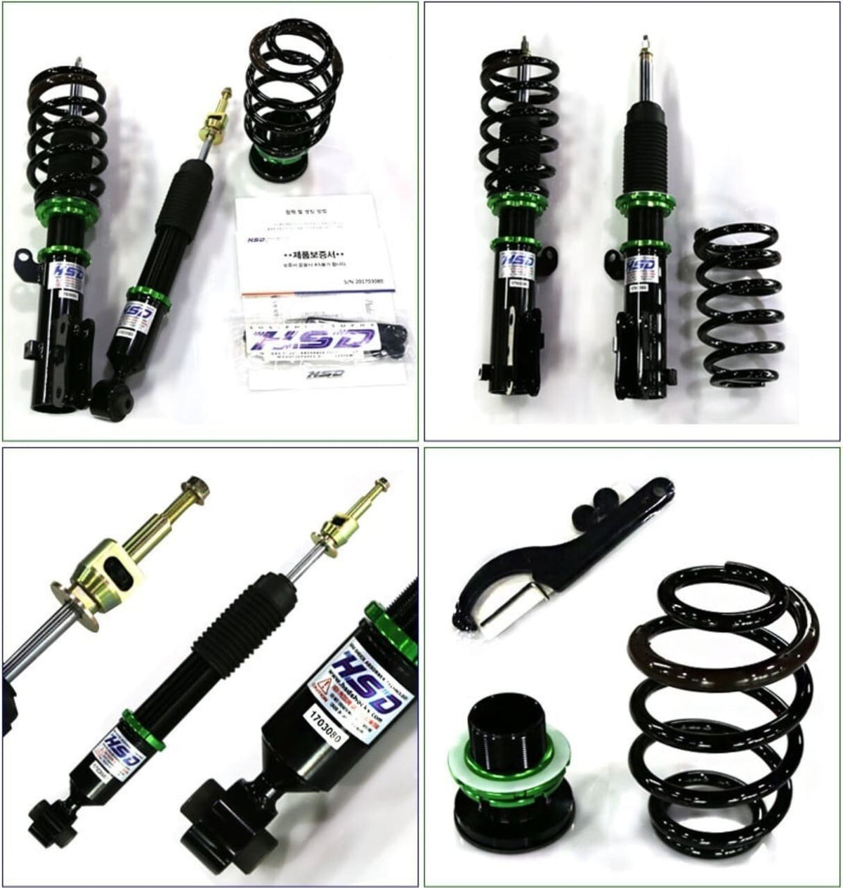 HSD DT Coilovers Kit for Kia Stinger AWD RWD + Electronic Damper Cancelers ECS