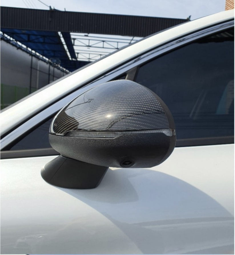 For KIA K5 Optima DL3 Genuine Carbon Fiber Mirror Cover Caps Replacement 2021+