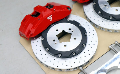 Big Brake Kit - HYUNDAI TUCSON (TL, 2016-2020) 6-Pot Front Calipers 350mm Rotors
