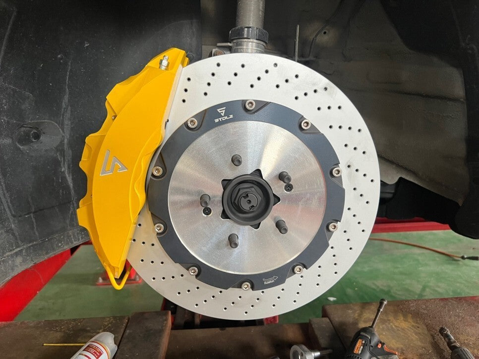 STOLZ FEX6 Big Brake Kit 6-Piston Front 380mm Drilled Rotor for IONIQ 5 & EV6