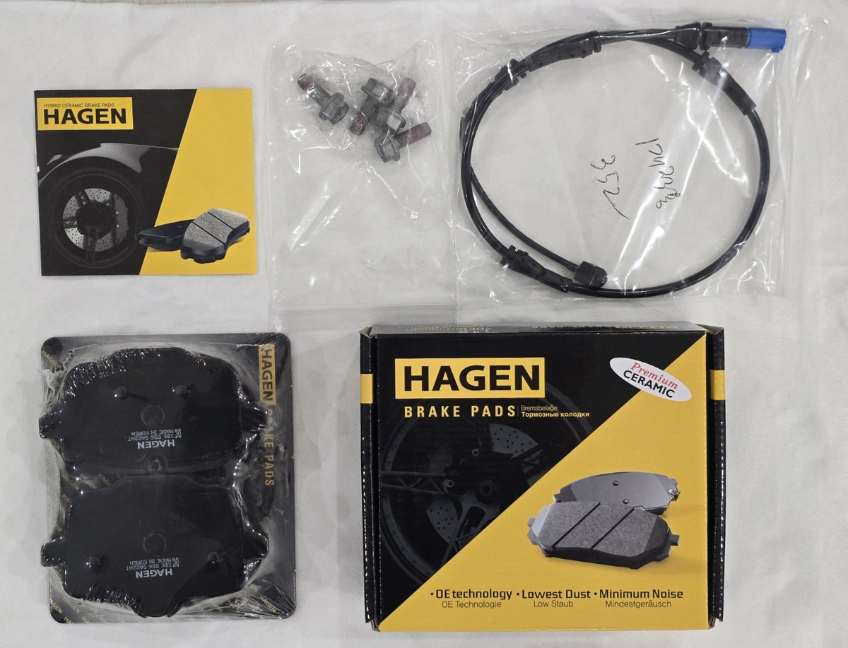 HAGEN F&R Brake Pads for BMW (G05) X5 M Sport Low Dust! - Ship Today! VIN Please