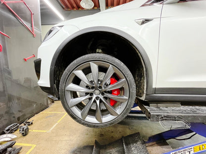 TESLA MODEL X Performance Big Brake Front 8 Pot (405mm) Rear 4 Pot (380mm) EPB