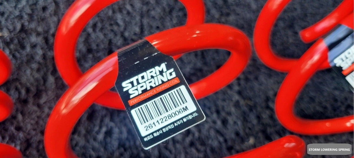 Lowering Springs 4pcs for Veloster N (19 20 21 22) Drop KDM, STORM SPRING