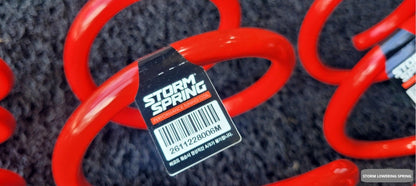 Lowering Springs 4pcs for Veloster N (19 20 21 22) Drop KDM, STORM SPRING