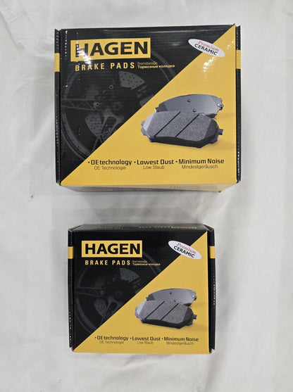 HAGEN F&R Brake Pads for BMW (G05) X5 M Sport Low Dust! - Ship Today! VIN Please