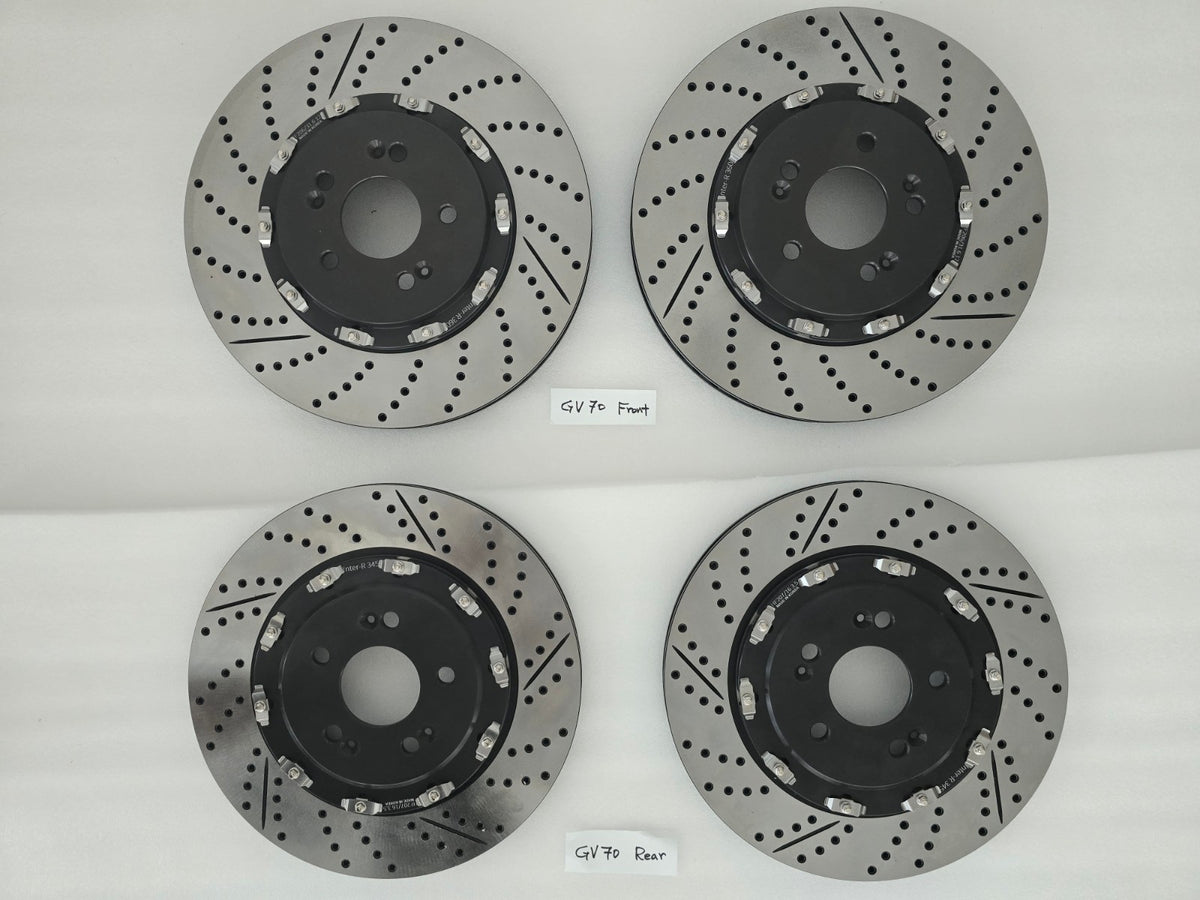 ROTOR REPLACEMENT FULL FLOATING FRONT (360×34) & REAR  (345×20) GENESIS GV70