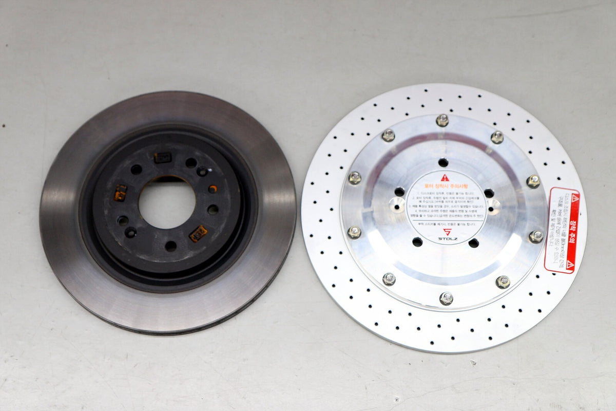 Stolz 8-Piston Front Brake Kit & 350mm Rear Rotor Upgrade for Hyundai Palisade