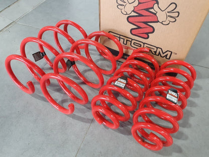 LOWERING SPRING F&R 4pcs for (2020-2025) PALISADE (LX2) [STORM SPRING, S. KOREA]