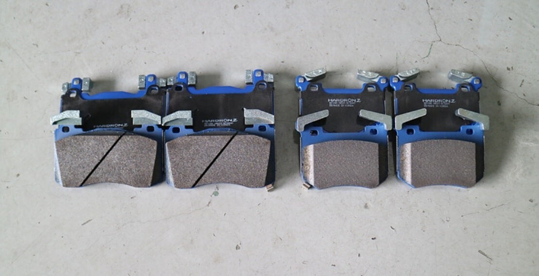 Performance Hardron ZS Street & ZR Brake Pads for Kia Stinger/Genesis G70 (F&R)
