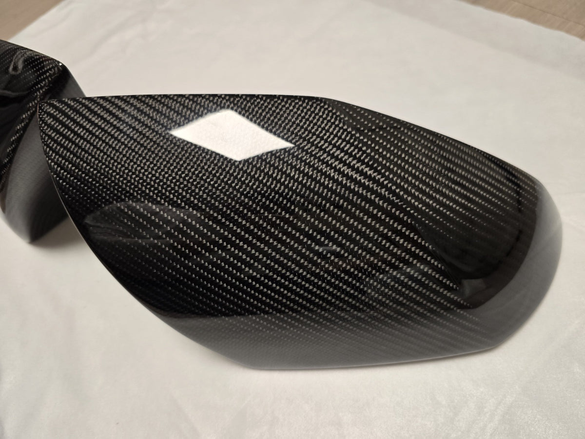 Real Carbon Fiber Mirror Covers Hyundai IONIQ 5N 2024-2026 Side Caps Pair Set
