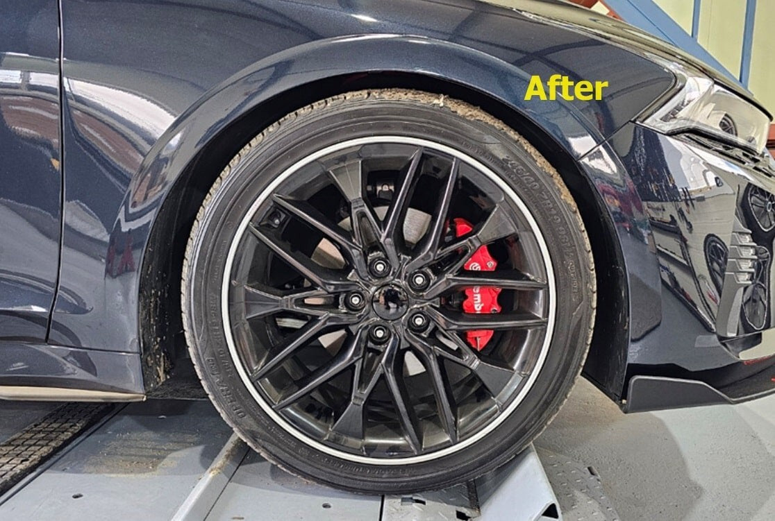 LOWERING SPRING F & R (1 inch Down) + LUXON STRUT TOWER BAR for K5 & K5 GT