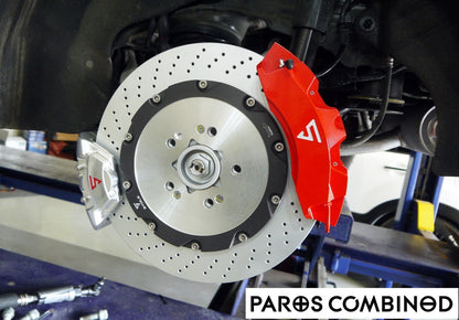 Genesis GV80 Rear Big Brake Kit 4 Pot  Upgrade 380×31 Drilled Rotors EPB System