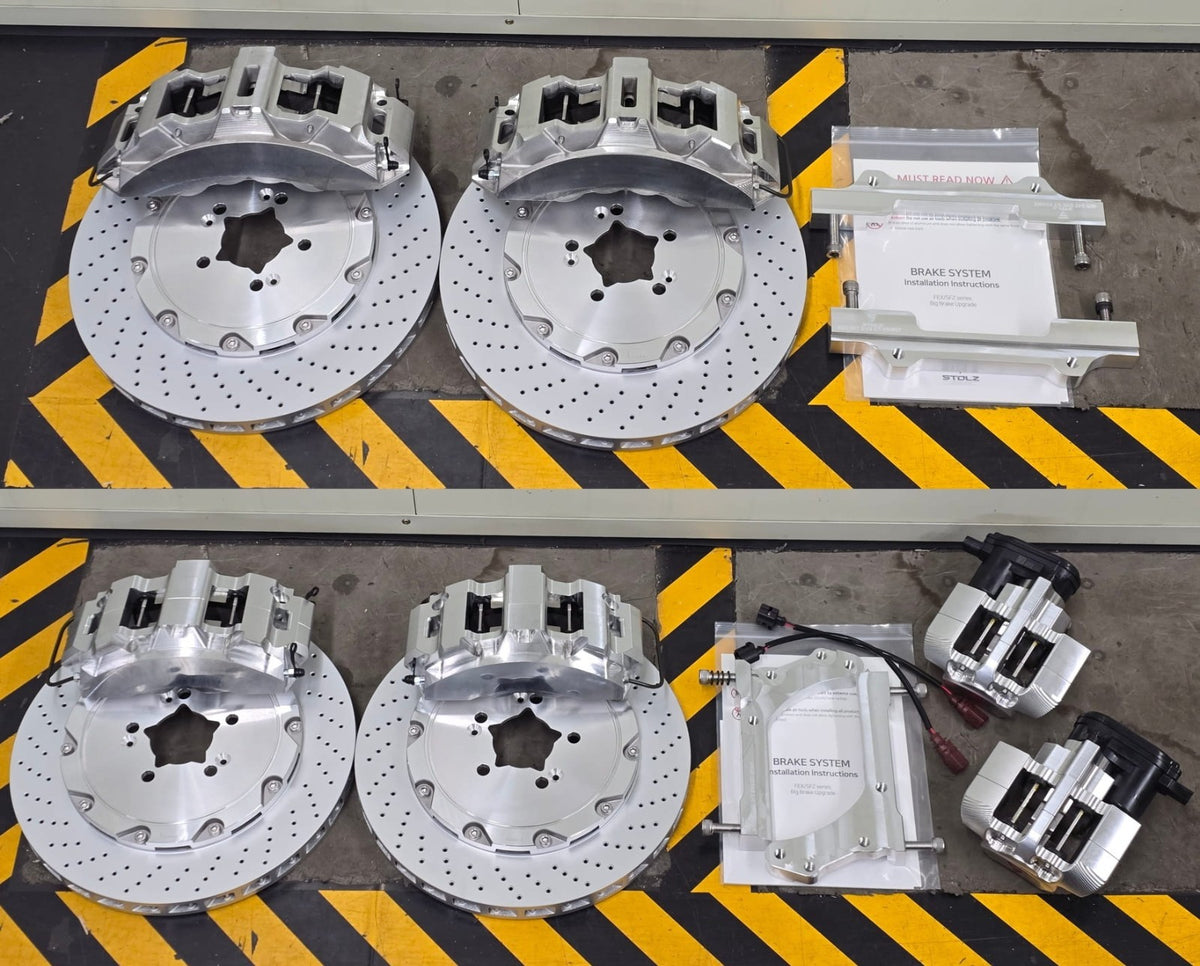 EV6 GT Performance Big Brake Kit Front 8 Pot (405mm) Rear 4 Pot (380mm) EPB
