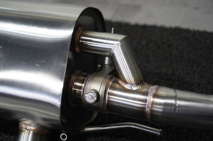 JUN B.L EVC Axle-Back Exhaust For 2022-2026 Genesis GV70 2.5T 3.5T Valvetronic