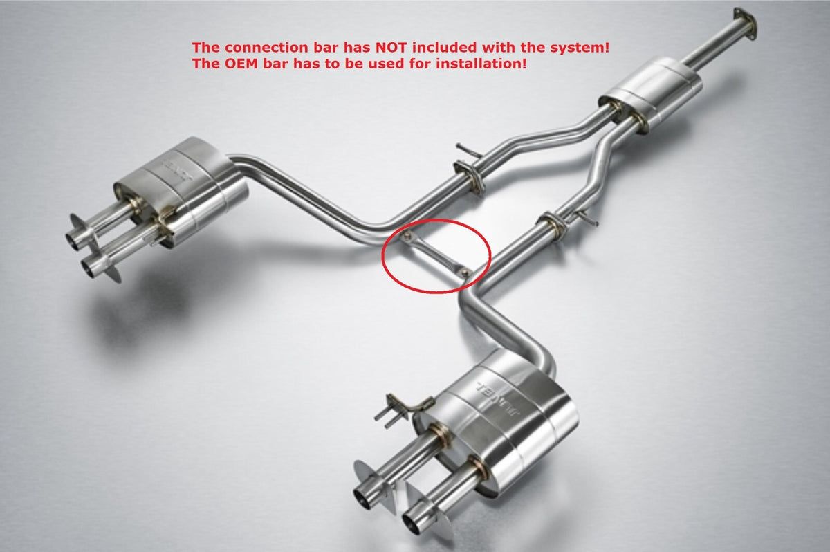 JUN B.L Racing Cat-Back Exhaust for KIA Stinger 2.0T 2018-2021 Performance Sound