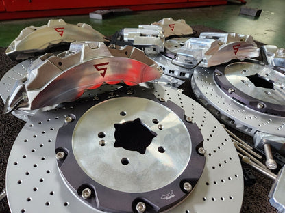 EV6 GT Performance Big Brake Kit Front 8 Pot (405mm) Rear 4 Pot (380mm) EPB