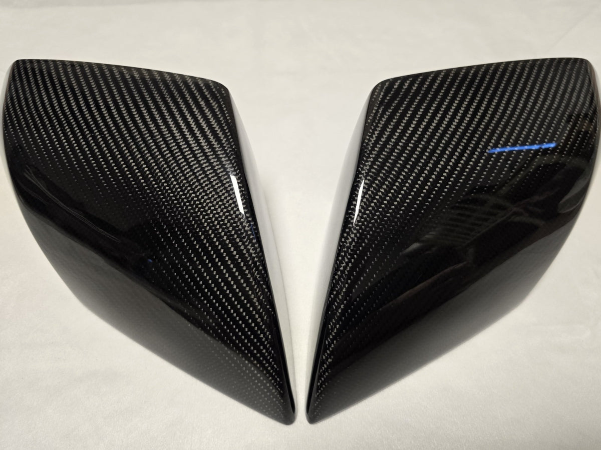 Real Carbon Fiber Mirror Covers Hyundai IONIQ 5N 2024-2026 Side Caps Pair Set