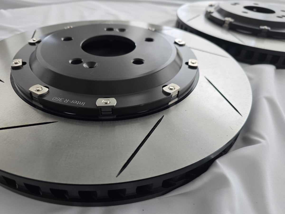 Lightweight 360x32mm Slotted Front Floating Brake Discs ELNATRA N- Pair KR