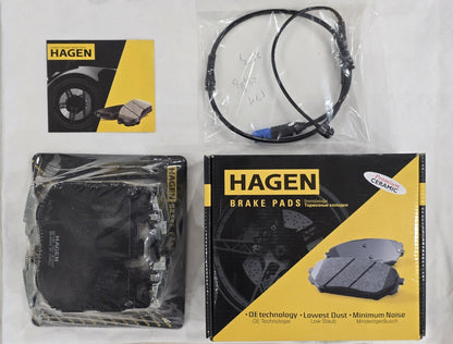 HAGEN F&R Brake Pads for BMW (G05) X5 M Sport Low Dust! - Ship Today! VIN Please