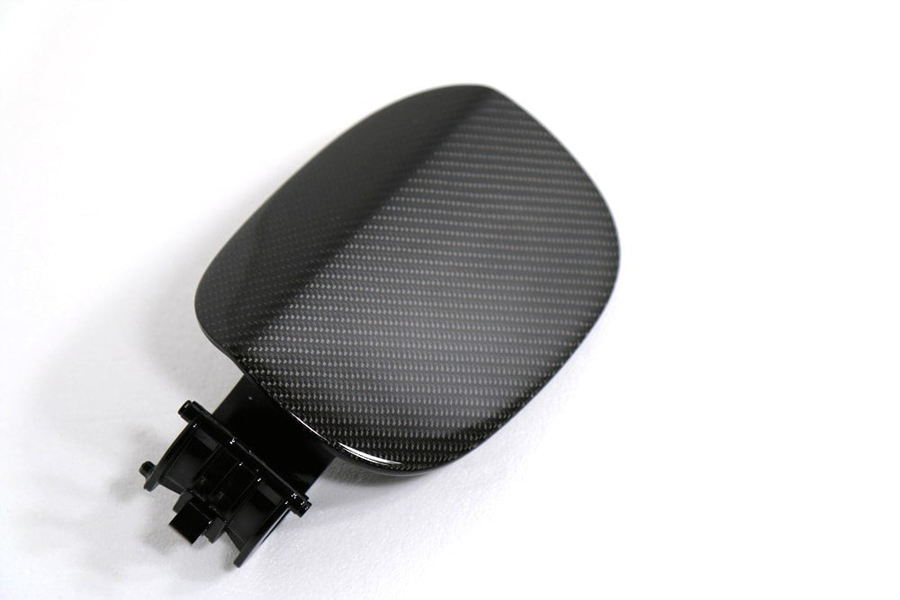 Real Carbon Fiber Gas Cap Fuel Door Cover for Hyundai Genesis Coupe